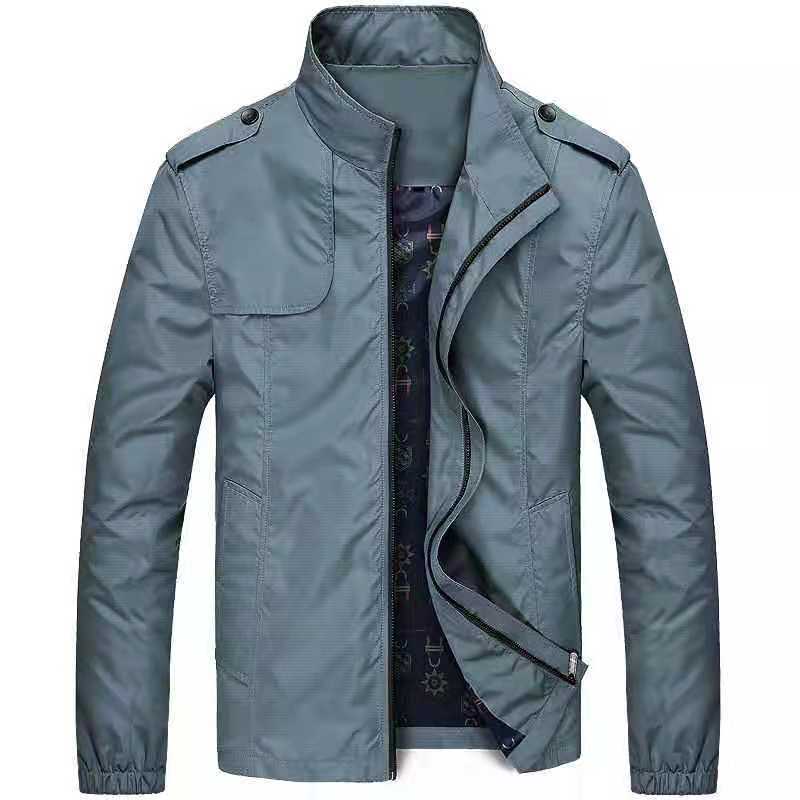 Men'S New Pilot Cardigan Solid Color Jacket Casual Baseball Suit Various Car Marker Printable - Image 3